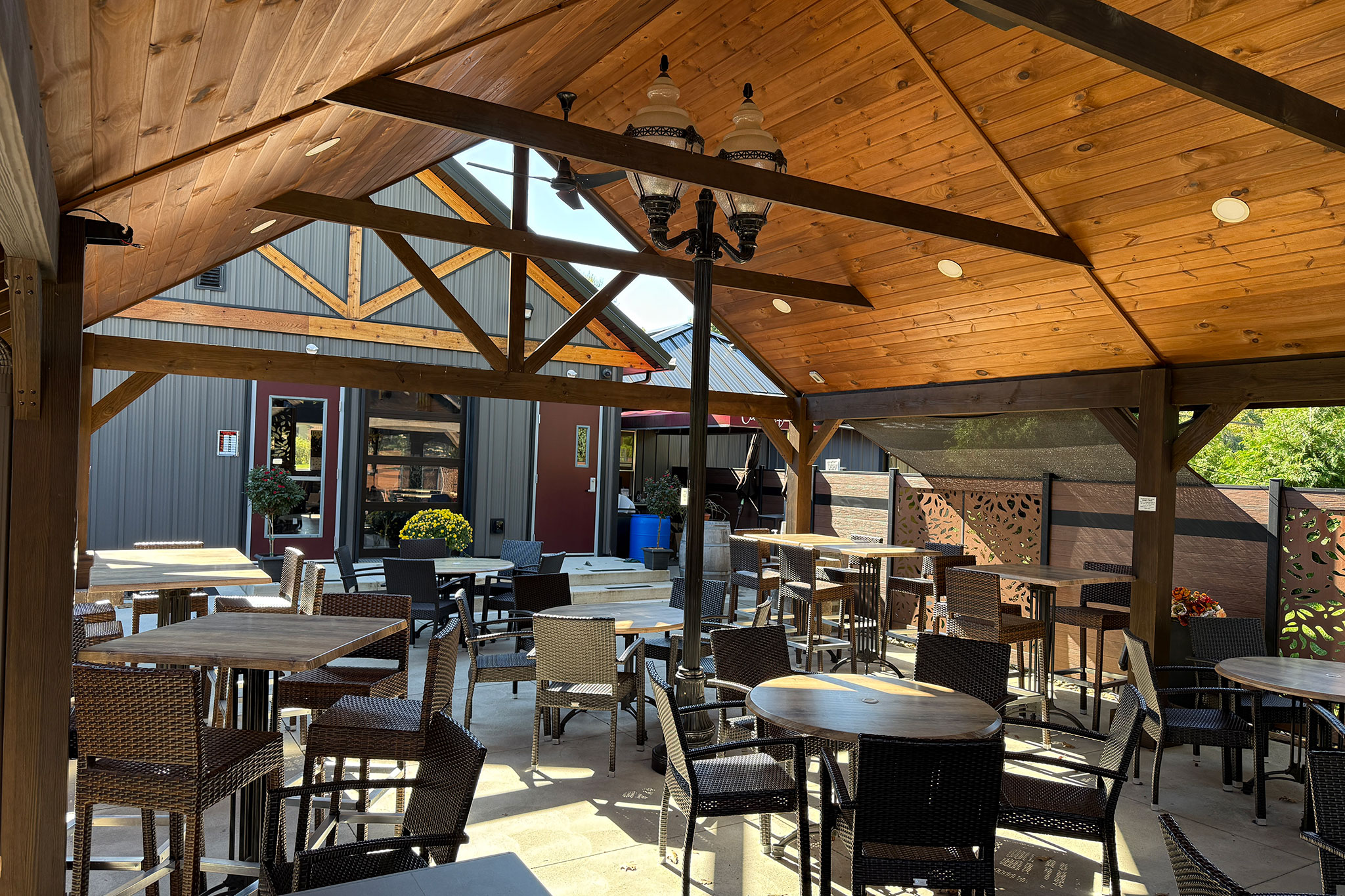 Carso Rosso Winery hosts private outdoor events
